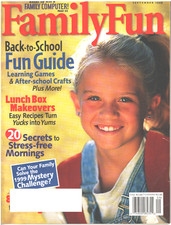 FAMILY FUN Magazine September