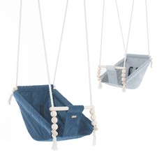 Dondolo altalena neonato bambini velour velluto scandinavo nido culla