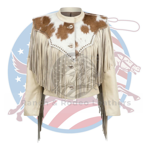 Giacca pelle donna nativa - giacca, di