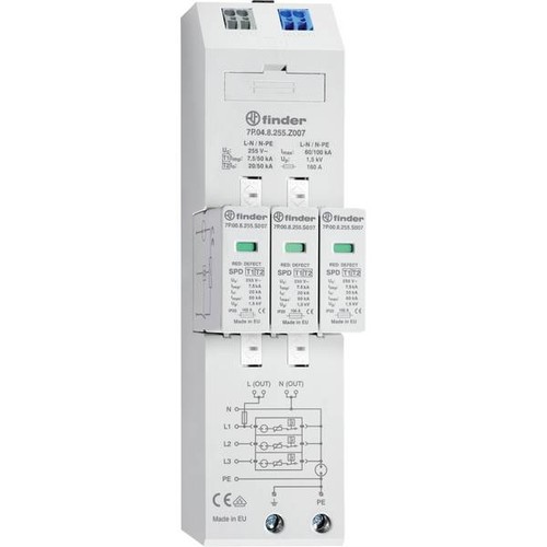 Finder 255 z007 - finder, 7p.04.8.255.z007