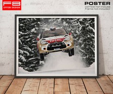 Poster locandina citroen wrc - poster,