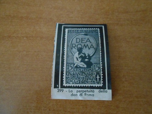 Figurina centenario unita - centenario, unita'