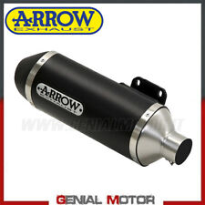 Terminale di Scarico Kat Arrow Urban Alluminio Nero Honda Sh 300 I 2015 > 2020
