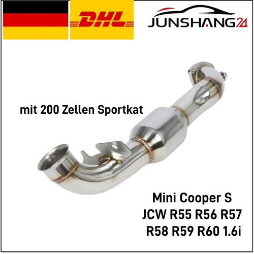 Downpipe sportivo con