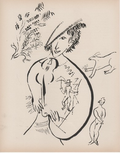 Marc chagall fiori - marc, il