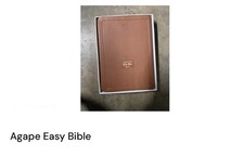 Agape Big Letter Bible