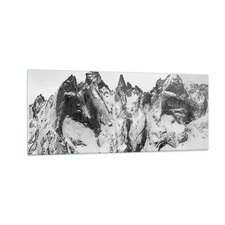 Quadro su Vetro 100x40cm Alpi