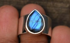 Anello Da Uomo In Labradorite