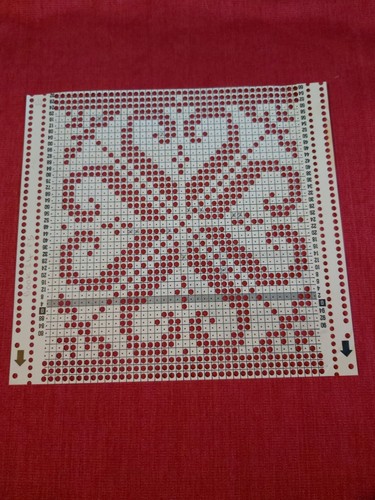 Una carta decorativa pfaff - una,
