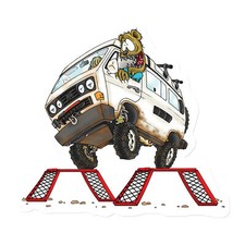 Calamita frigo stile Ramp Champ Vanagon Syncro 4WD T3 Camper Westy Rat Fink