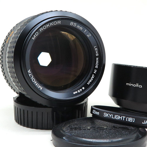 Minolta rokkor 85mm - rokkor,