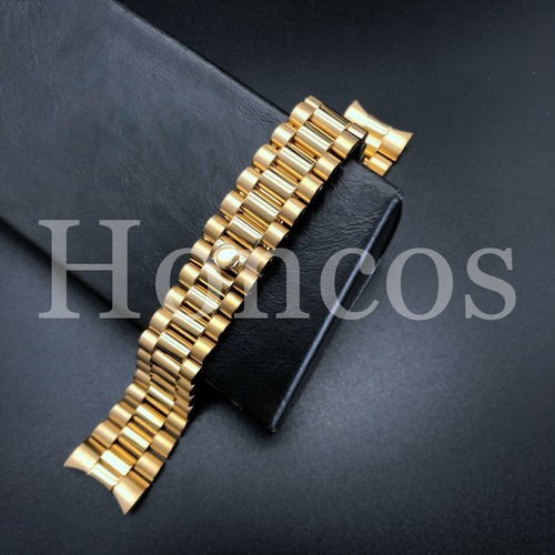 20mm gold president watch - 20mm,