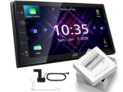 Autoradio jvc m565dbt dab - autoradio, kw-m565dbt