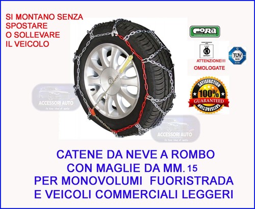 Catene neve 235 r14 - da,