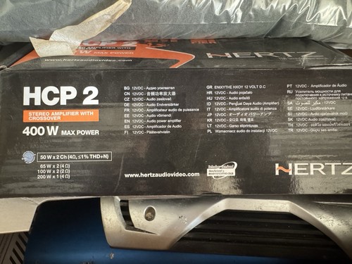 Amplificatore hertz - amplificatore,