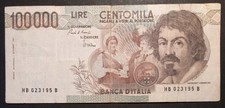 Banconota da 100000 LIRE