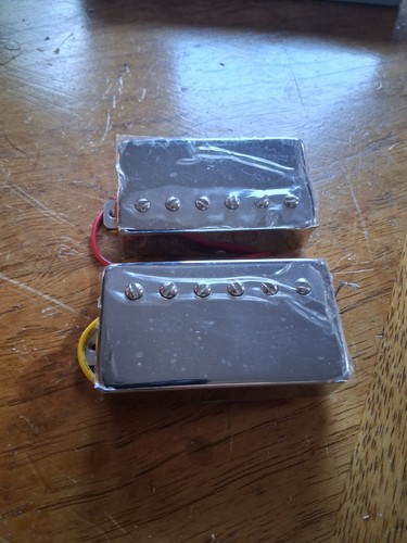 Set pickup chitarra cromato - chitarra,