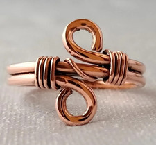 Anello rame massiccio - anello,