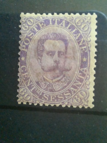 Francobollo 1889 regno umberto - francobollo,