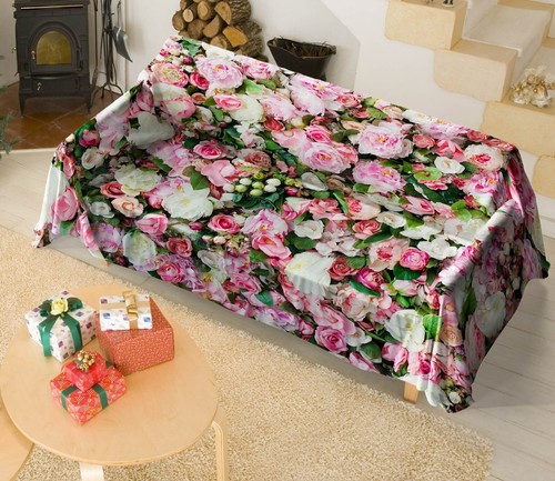 Copridivano fiori i7860 - copridivano,