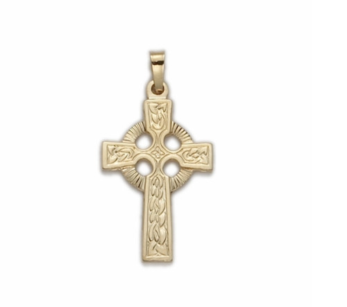 Collana pendente croce nodo - pendente,