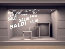 ADESIVO VETRINE SCONTI SALDI