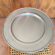 vassoio vintage metallo anni 80 diametro 35 cm circa cantina bar pub 