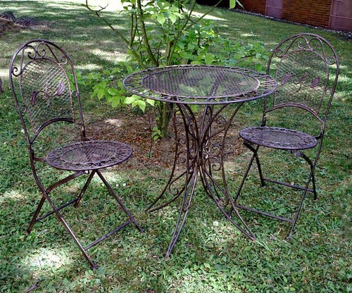 Tavolo giardino 2x sedia - +,
