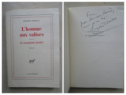 Ionesco homme aux - l'homme, valises
