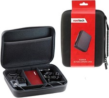 Navitech Black Action Camera Hard Case For The Midland XTC400  NUOVO