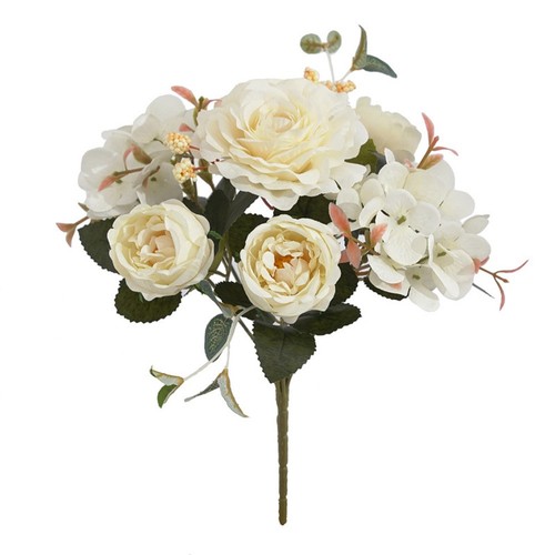 Bouquet peonia artificiale - bouquet,