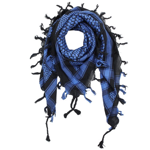 Kefiah nera blu - kefiah,