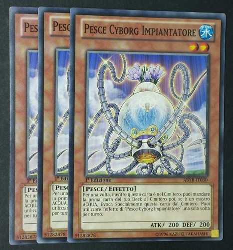 Set pesce cyborg - pesce,