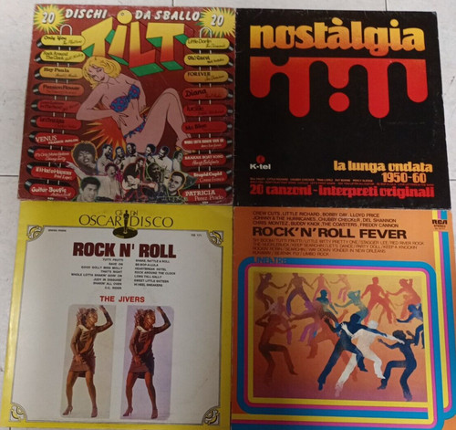 Lotto giri rock n - lp, 33