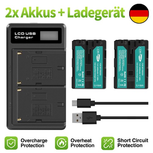 Batteria per sony - 2x,