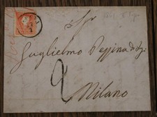 1861 LOMBARDO-VENETO lettera