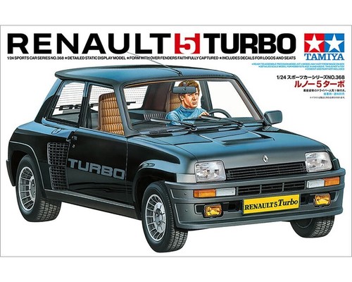 Tamiya renault turbo - renault, 5