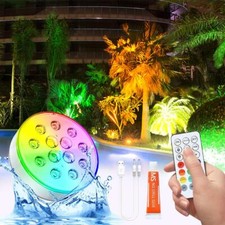 Luci piscina ricaricabili