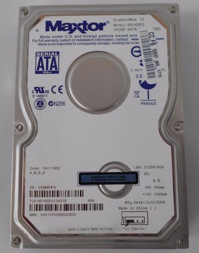 Hard disk 160gb maxtor - 160gb,