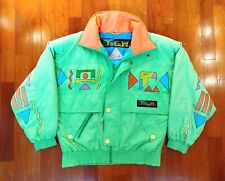 Giacca cielo Totem di Colmar 1989 snowboard frangivento rara nativi americani