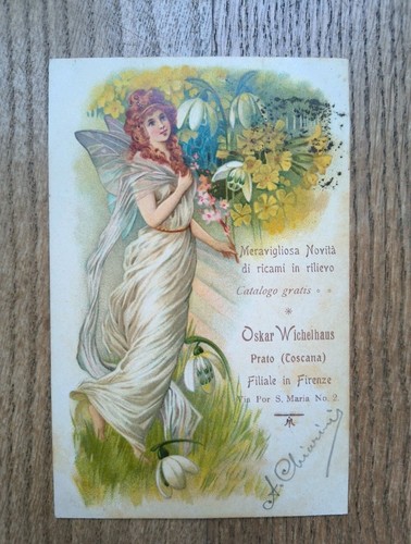 Art nouveau cartolina epoca - nouveau,