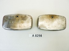 Coppia bauletti portaoggetti moto epoca largh 182 mm altezza 107 mm prof 77 m...