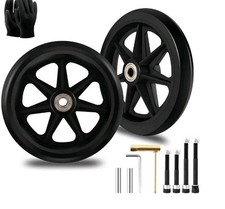 2 Pezzi Ruote di Ricambio per