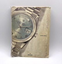 Rolex catalogo rivenditori libro dealer catalogue book 2000/01