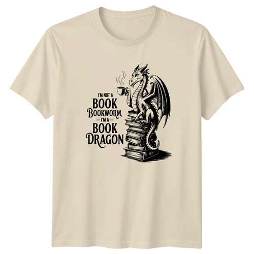 Maglietta not bookworm - im,