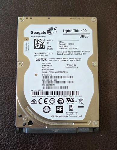 Seagate 500 5400 rpm sata - 500,