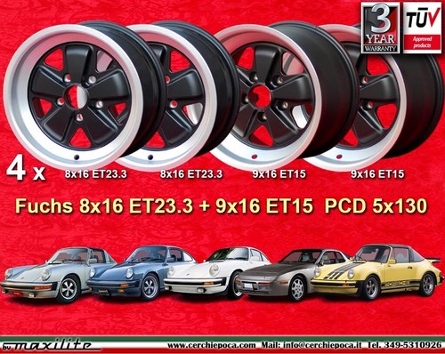 Set cerchi porsche 911 - cerchi,