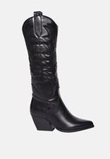 Stivali Donna Eco Pelle Neri