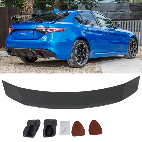 Carbon fiber rear trunk - carbon,