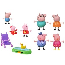 Raro set personaggi peppa - set, 7